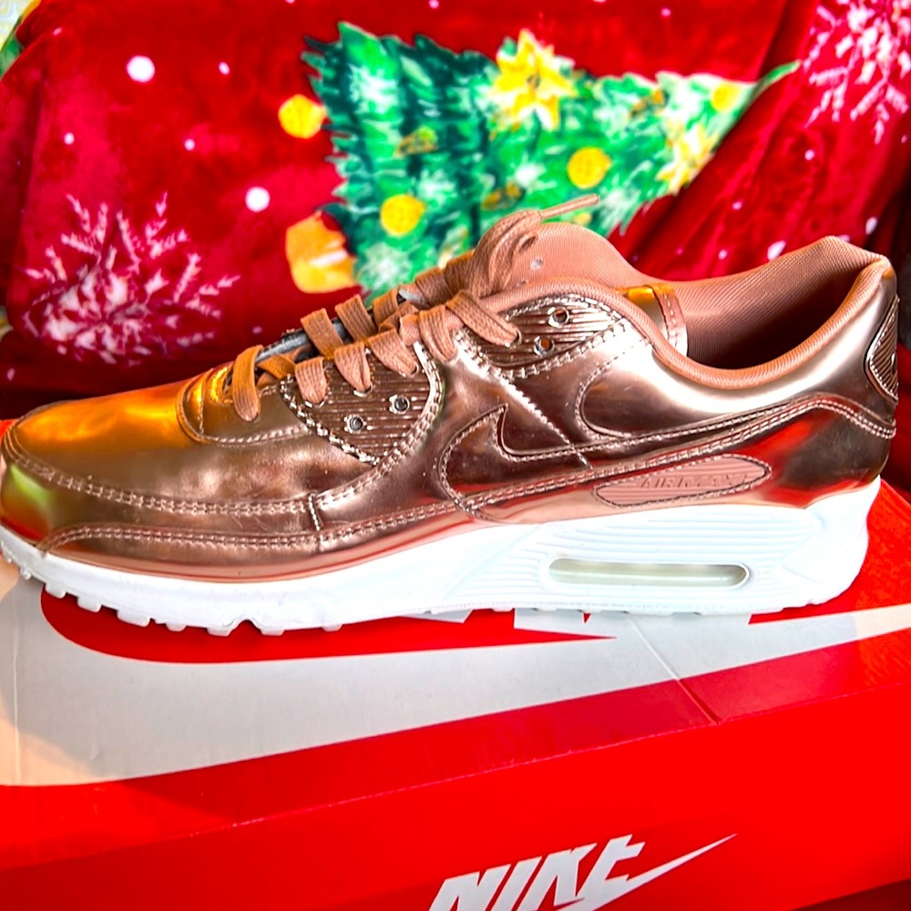 Nike Air Max 90 SP Men’s Metallic Rose Gold Bronze Sneakers